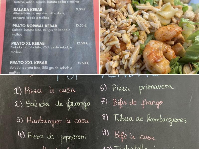 O Cantinho da Pizza Menu