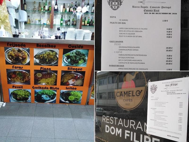 Dom Filipe Menu