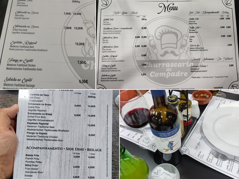 Churrascaria do Compadre Menu