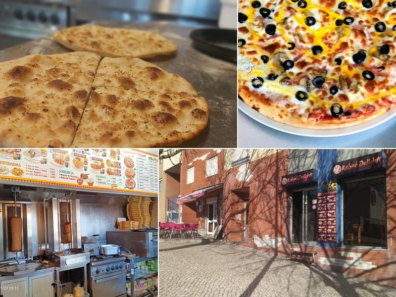 Delight kebab e pizza