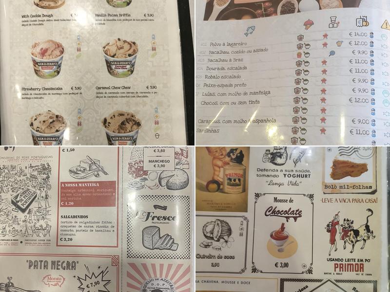 A Tasca do Marreta Menu