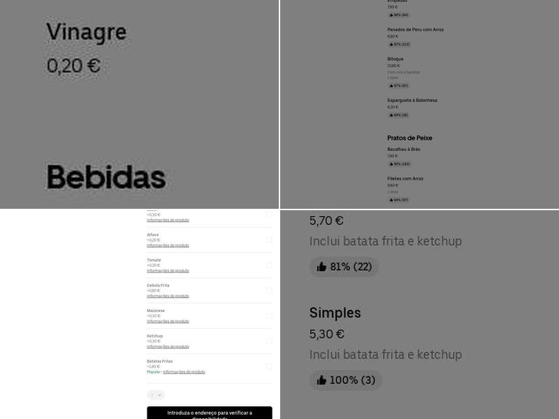 Foodspot-churrasqueiras Lda (Foodspot-churrasqueiras) Menu