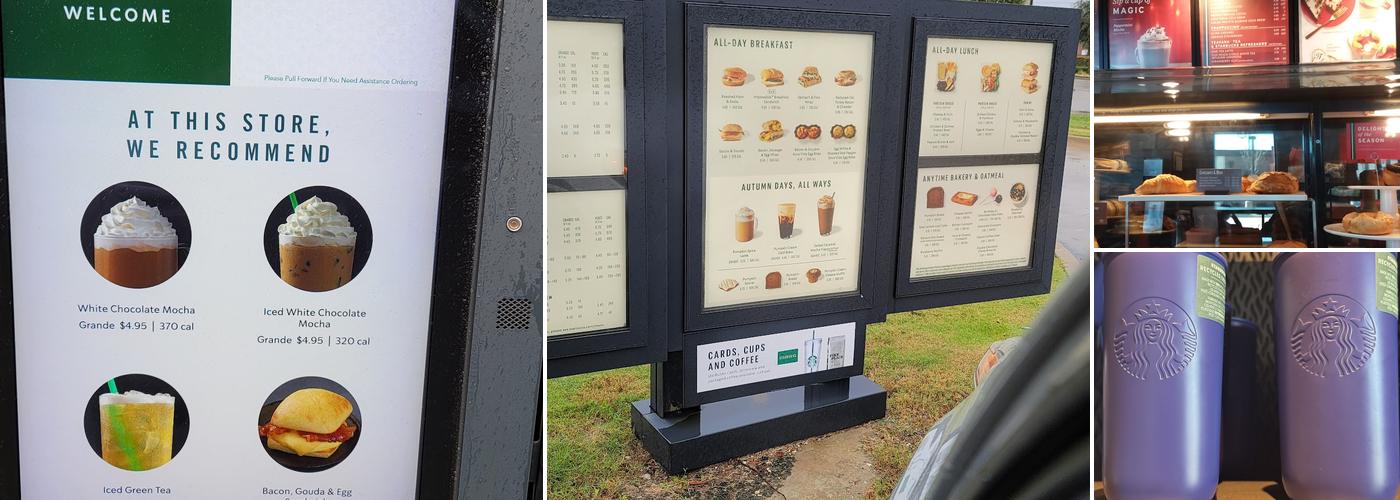 Starbucks Menu