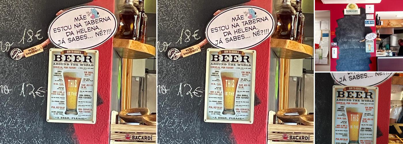 Taberna da Helena Menu