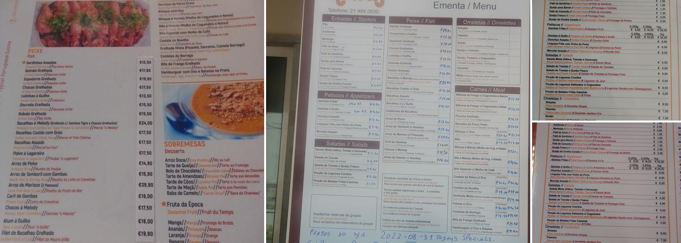 Melody Menu