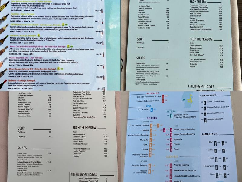 Dom Grelhas (Grelhas) Menu