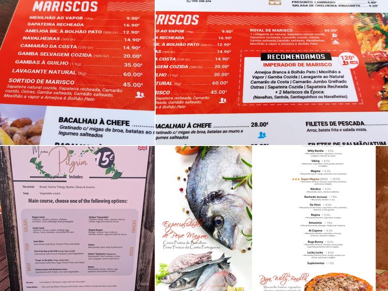 Restaurante Magma Caffé (Magma Caffé) Menu