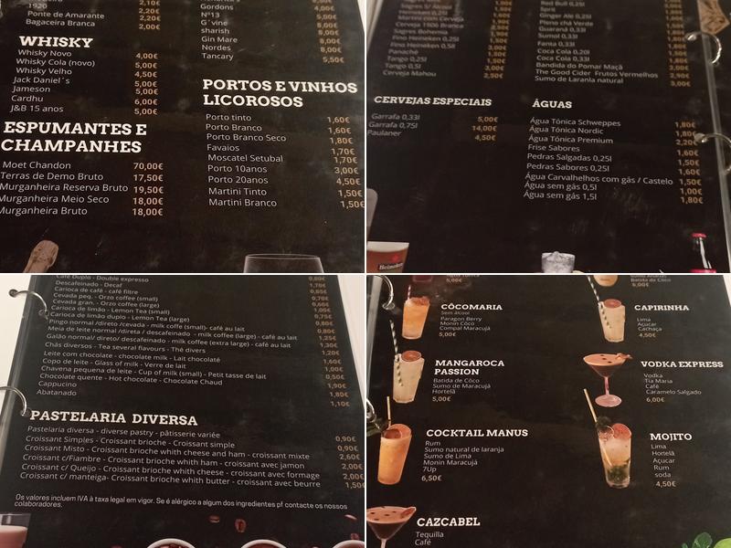 ManusBar Menu