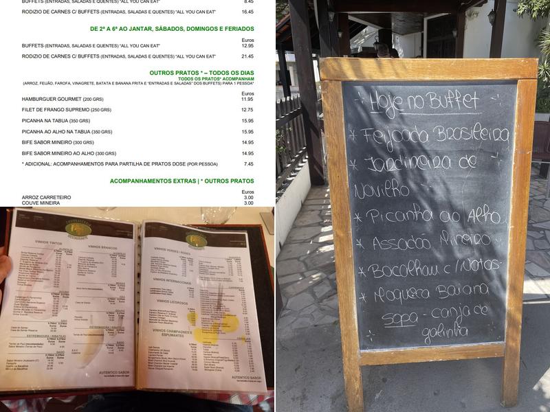 Sabor Mineiro (Sabor Mineiro Charneca) Menu