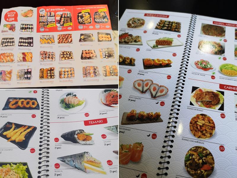 Koihouse sushi bar teppan yaki Menu