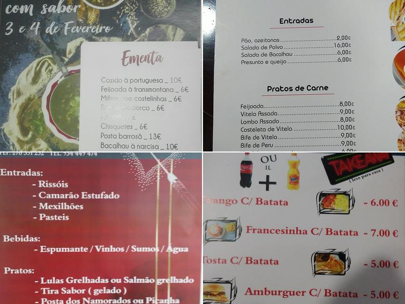 Sopa da Mamã Menu