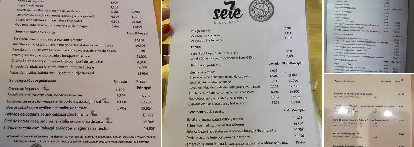 Sete Menu