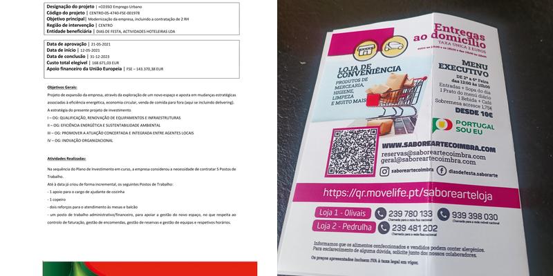 Edifício Sabor e Arte Menu