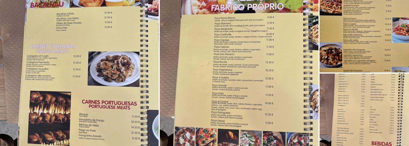 Cafe Central Menu