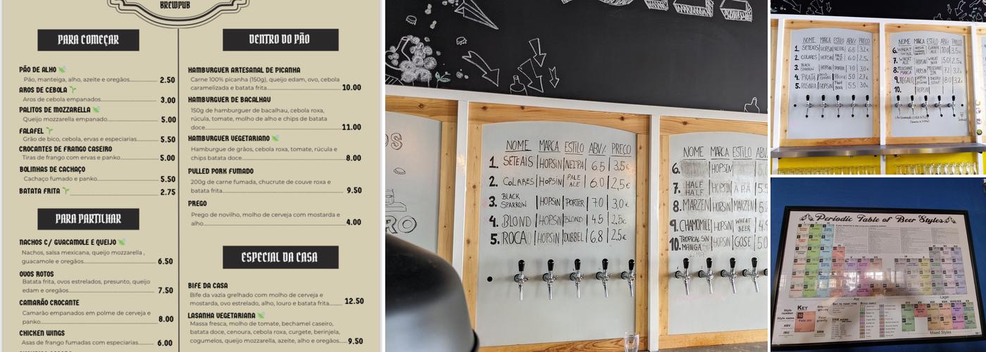 HopSin BrewPub Menu