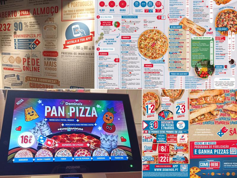 Domino's Pizza Corroios Menu