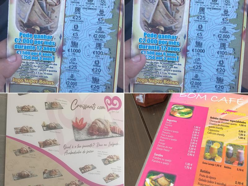 Bom Café Menu