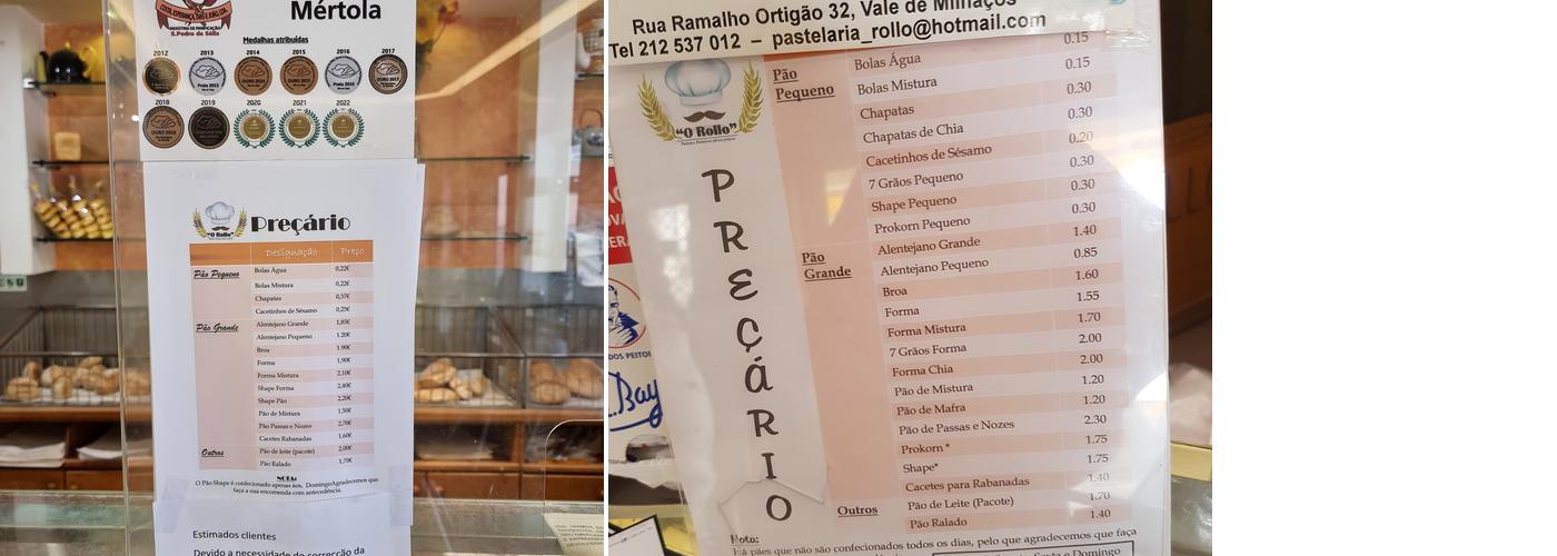 O Rollo Menu