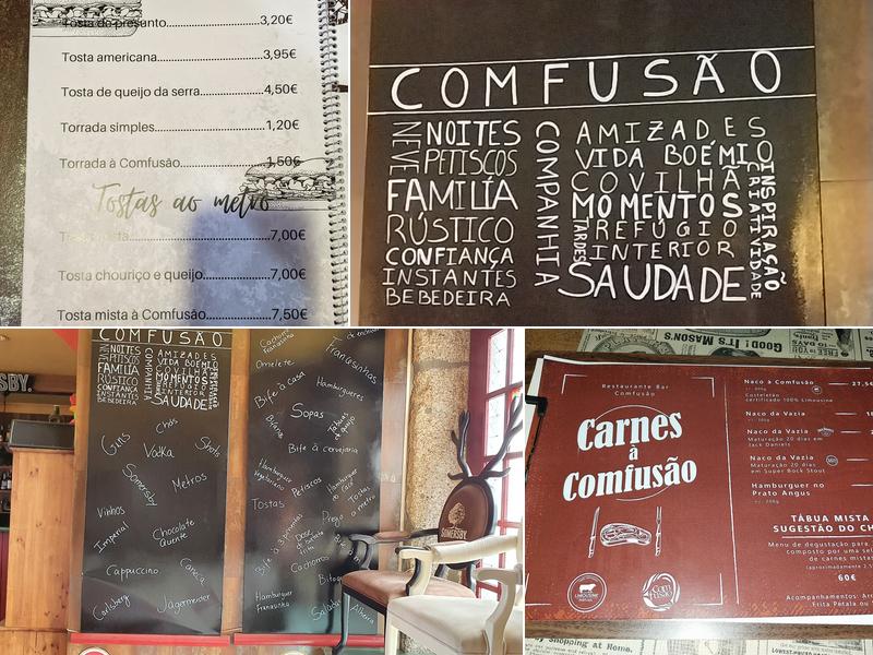 ComFusão, Sabores ComSentidos Menu