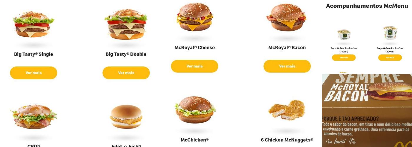 McDonald's Menu