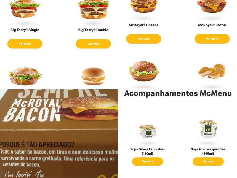 McDonald's Menu