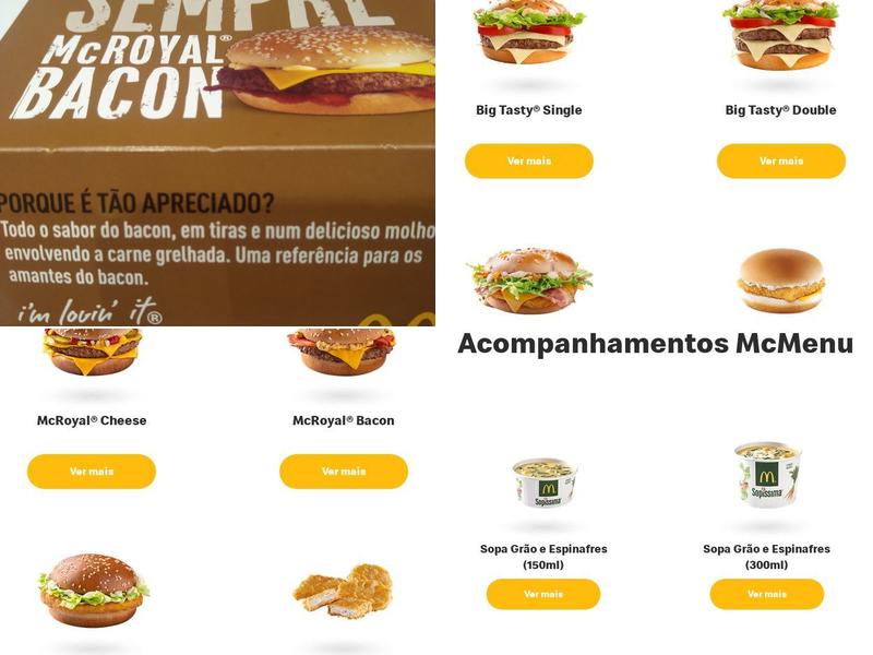 McDonald's Menu
