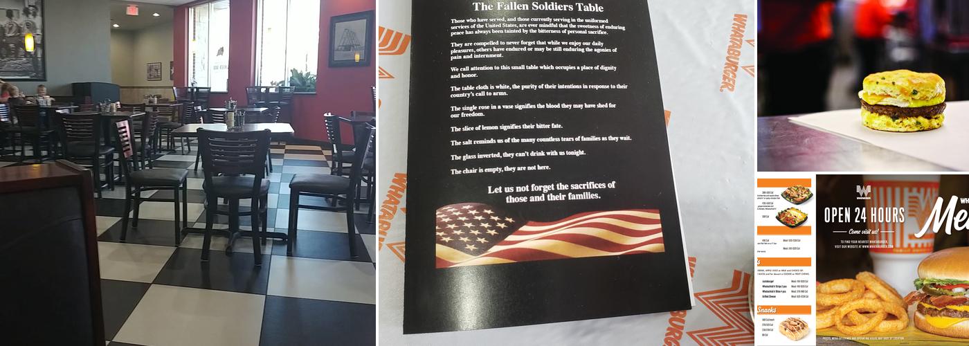 Whataburger Menu
