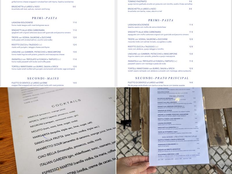 Cucina 37 Menu