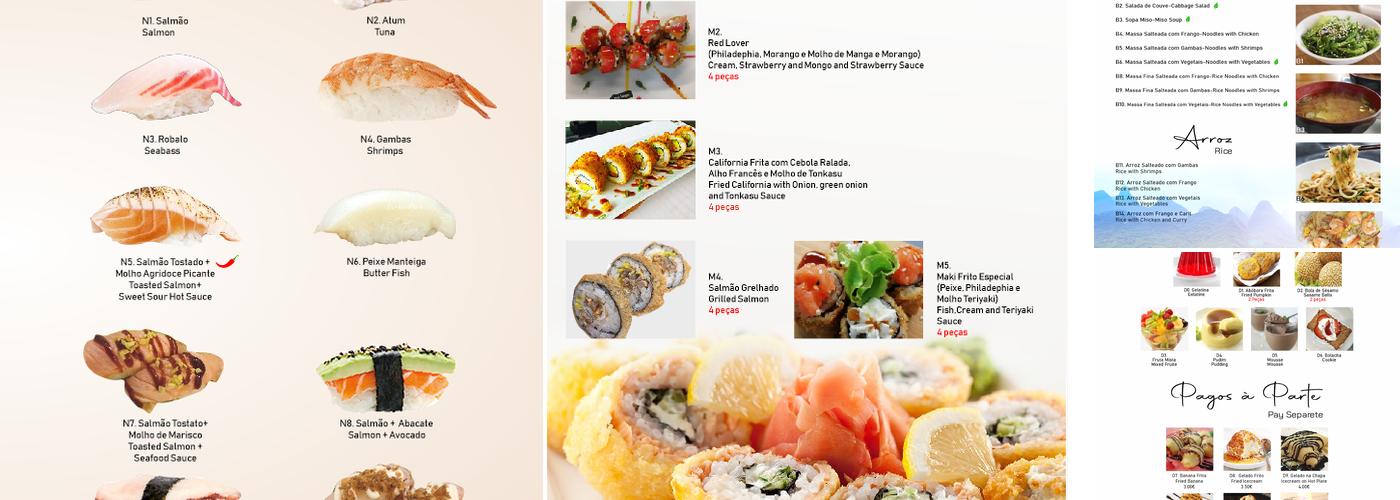 RESTAURANTE Lucky Star (Sushi Lucky Star) Menu