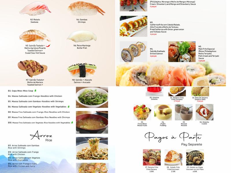 RESTAURANTE Lucky Star (Sushi Lucky Star) Menu