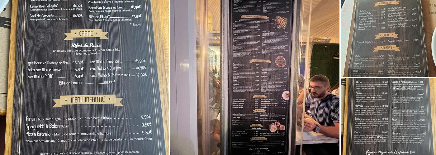 Com Pinta Menu