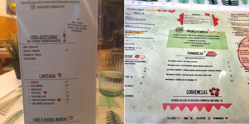 Aliás Menu
