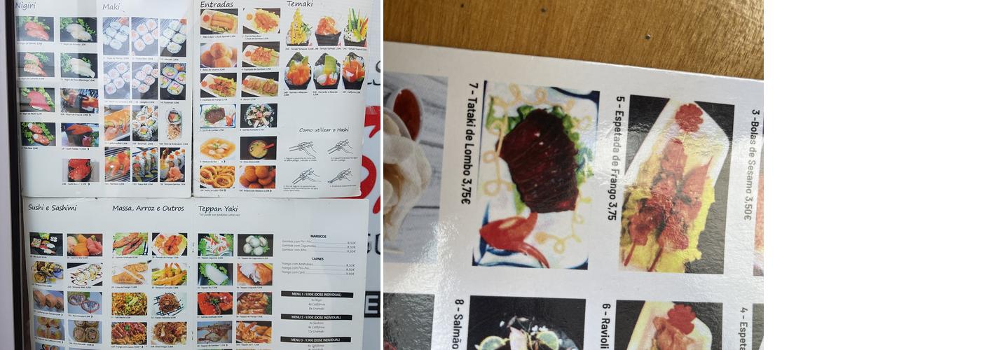 Sakurai Sushi Bar Menu