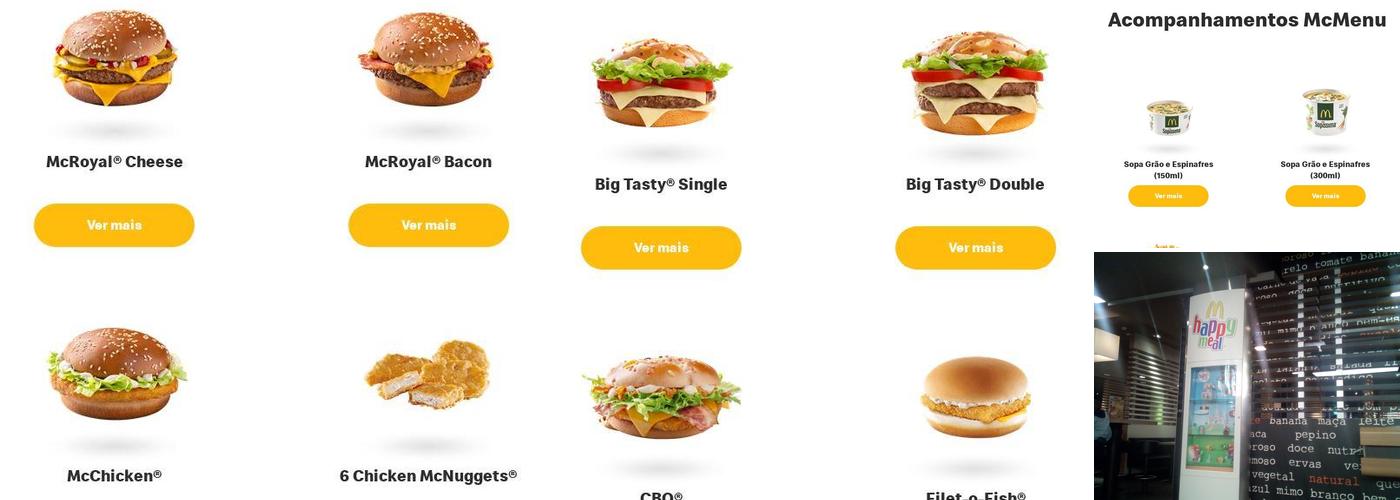 McDonald’s Menu