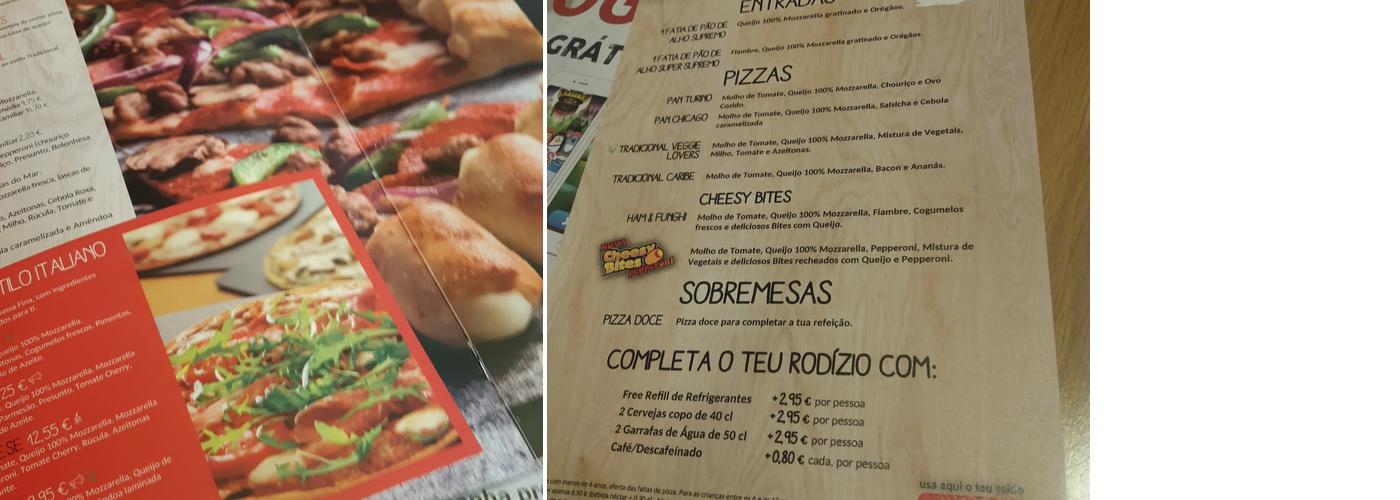 Pizza Hut Espinho Menu