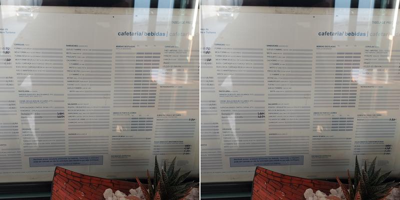 Pastelaria Fãozense Menu