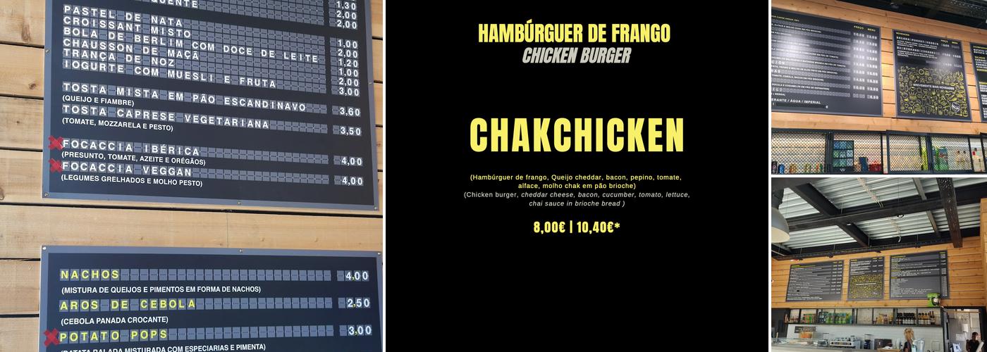 Chakburger Menu