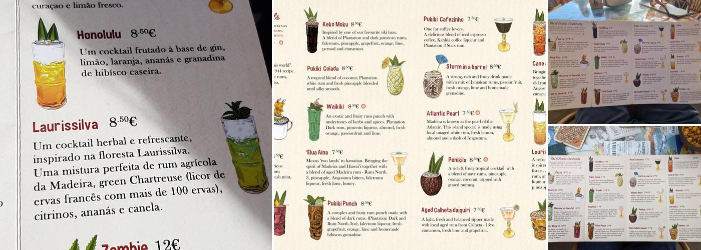 Pukiki Menu