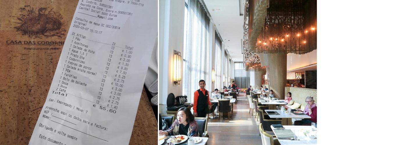 Casa das Codornizes Menu