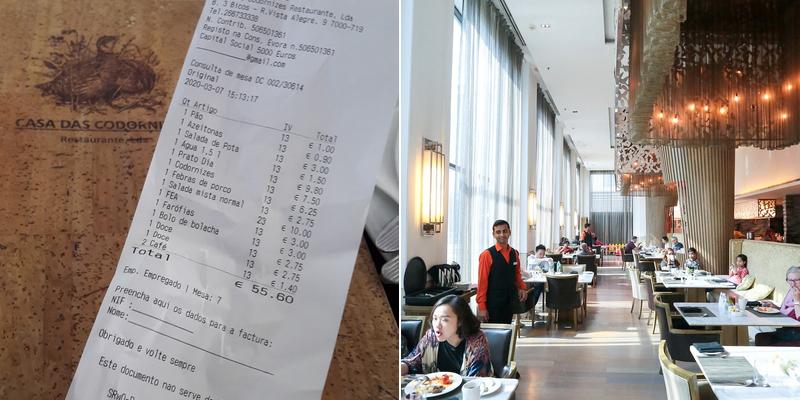 Casa das Codornizes Menu