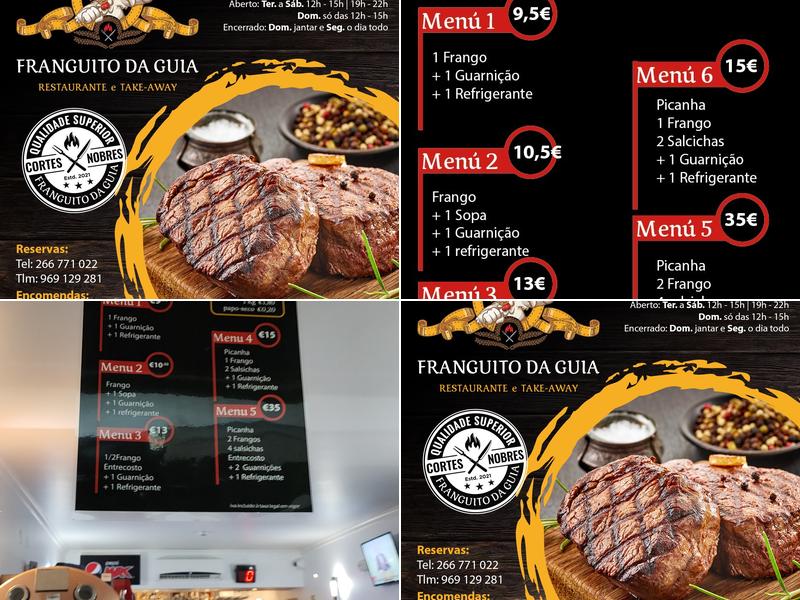 Franguito da Guia Menu