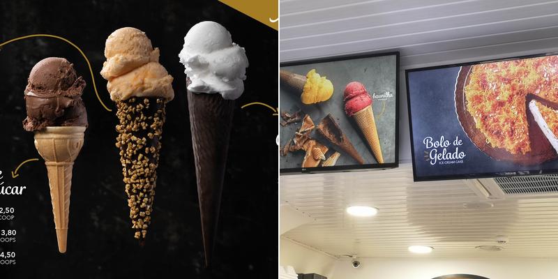 Fábrica dos Gelados - Évora Menu