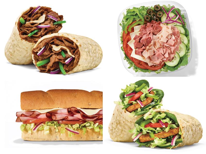 Subway Menu