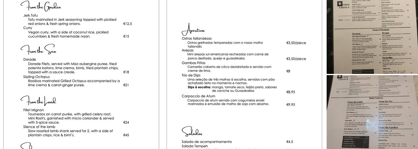 Céu Menu