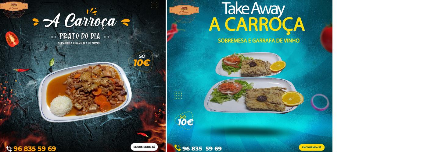 A Carroça Menu