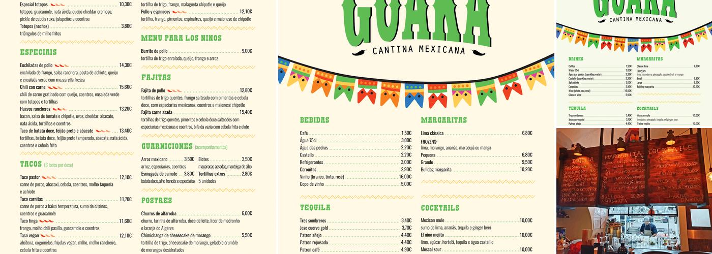 Guaka Menu