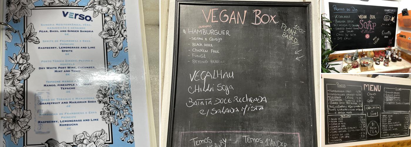 Vegan Box Menu