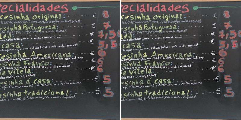 Nova Casa Cervejaria Menu