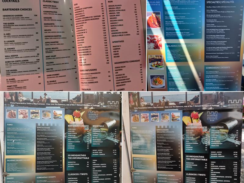 O Castelo (Restaurante Bar O Castelo - Cidade Velha) Menu