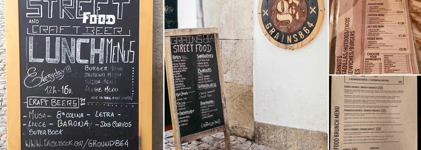 Grains 864 Menu